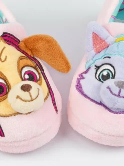 Outlet Vanilla Underground Girls Paw Patrol Slippers Pink