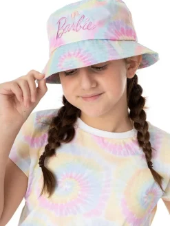 Vanilla Underground Pink Girls Tie-Dye Barbie Bucket Hat^ Hats