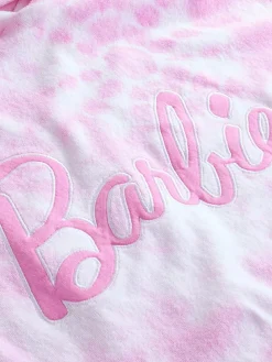 Best Vanilla Underground Pink Barbie Girls Tie Dye Poncho 100% Cotton Towel