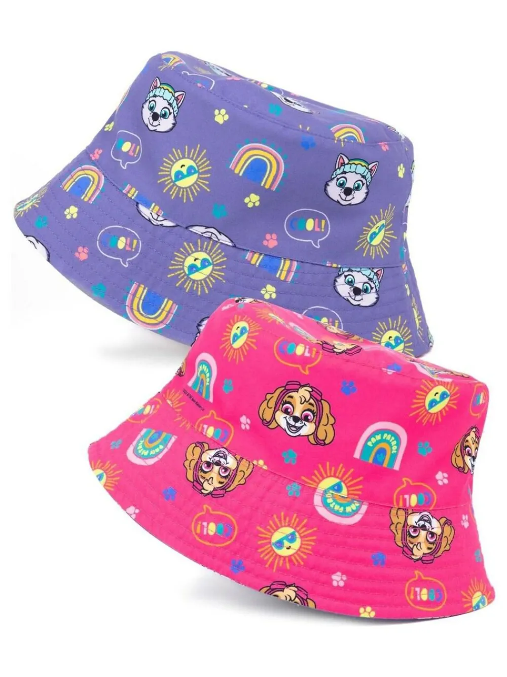 Sale Vanilla Underground Purple Girls Paw Patrol Multicoloured Bucket Hat