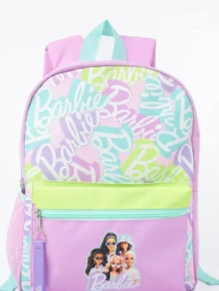 Online Vanilla Underground Purple Barbie Girls 4 Piece Backpack Set