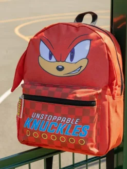 Vanilla Underground Red Kids Sonic The Hedgehog Knuckles Backpack^BOY Bags
