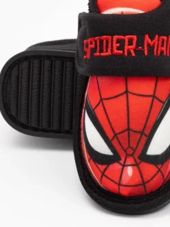 Outlet Vanilla Underground Red Spiderman Winter Slippers
