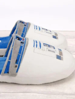 Vanilla Underground White Star Wars Mr Men Mr Lazy Slippers^ Slippers|Slippers