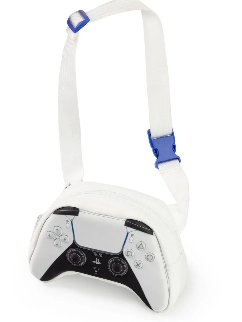 Vanilla Underground White PlayStation Logo Cross-Body Bag^BOY Bags