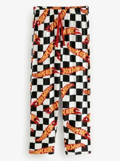 Vanilla Underground White Hot Wheels Checkerboard Lounge Joggers^ Joggers|Joggers