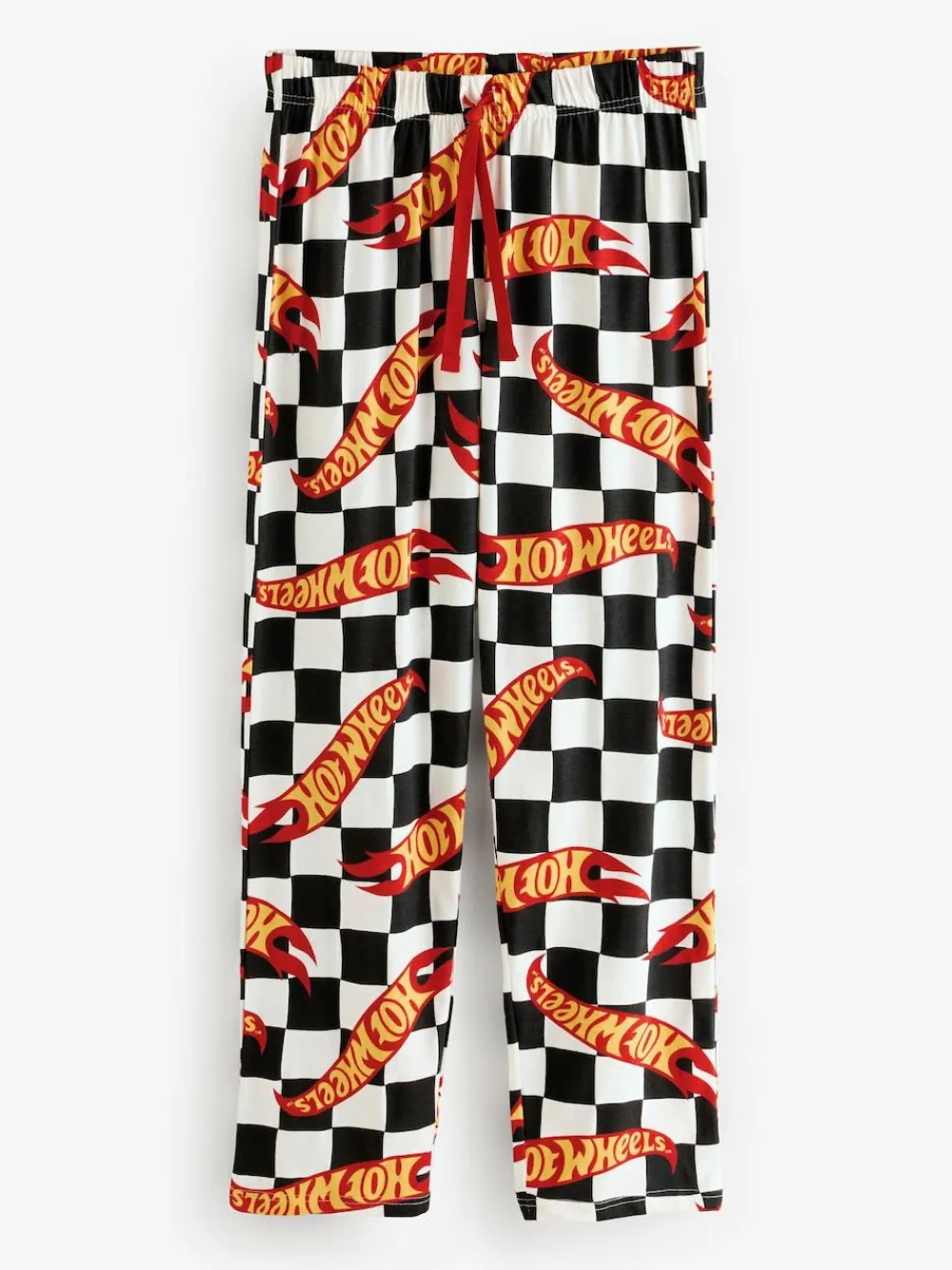 Vanilla Underground White Hot Wheels Checkerboard Lounge Joggers^ Joggers|Joggers
