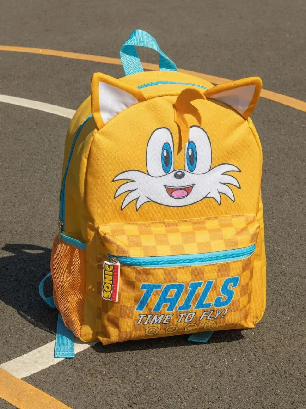 Vanilla Underground Yellow Kids Sonic The Hedgehog Tails Backpack^BOY Bags