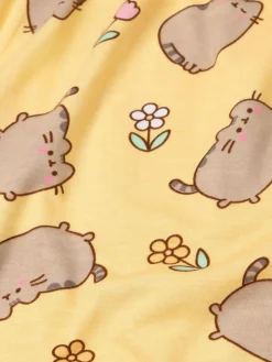 New Vanilla Underground Yellow Girls Pusheen Sleeveless Playsuit