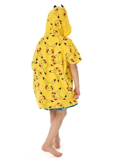 Vanilla Underground Yellow Pokémon Character Towel Poncho^BOY Swimwear|Swimwear