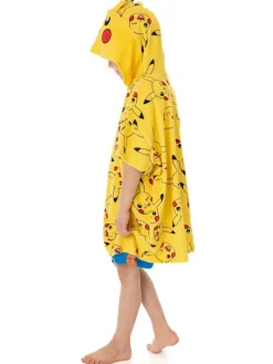Vanilla Underground Yellow Pokémon Character Towel Poncho^BOY Swimwear|Swimwear