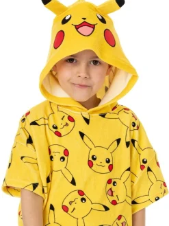 Vanilla Underground Yellow Pokémon Character Towel Poncho^BOY Swimwear|Swimwear