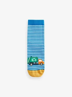 Sale Next Vehicle Stripe Cotton Rich Socks 7 Pack