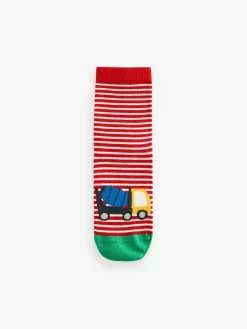 Sale Next Vehicle Stripe Cotton Rich Socks 7 Pack