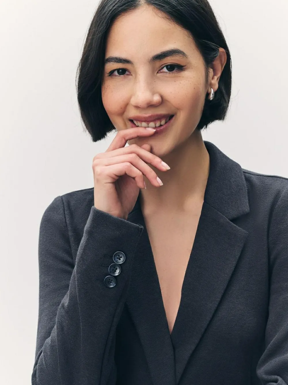 Outlet VERO MODA Navy Fitted Blazer