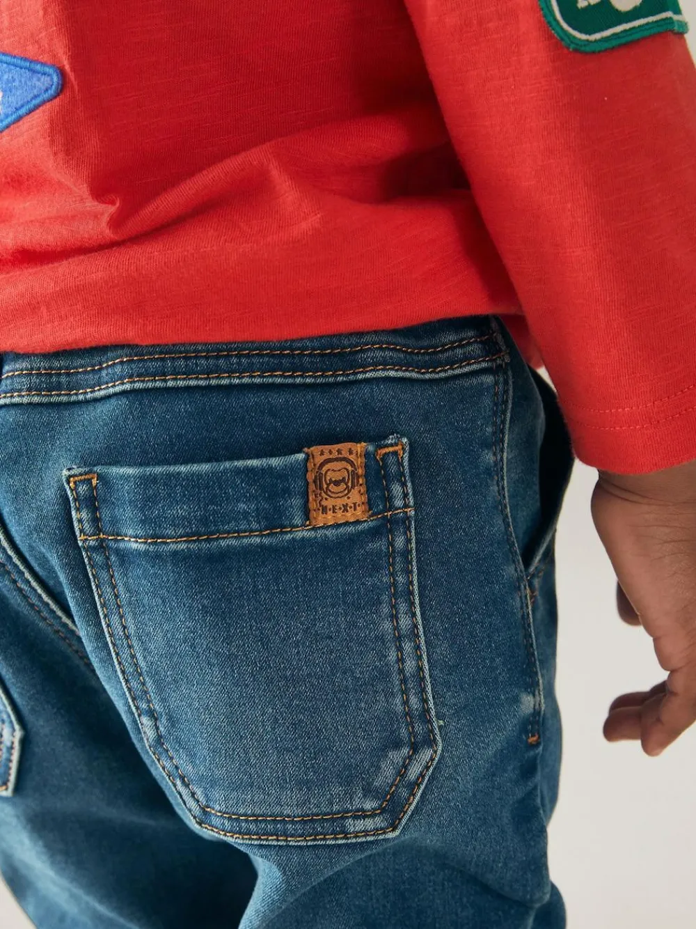 Next Super Soft Pull-On Jeans With Stretch (3mths-7yrs)^BOY Jeans & Joggers|Jeans