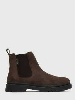 Walk London Brown Suede Callum Chelsea Boots^ Boots|Boots