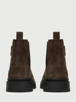Walk London Brown Suede Callum Chelsea Boots^ Boots|Boots