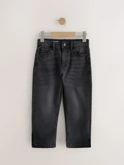 Next Washed Black Loose Fit Stretch Jeans (3-17yrs)^BOY Jeans|Jeans