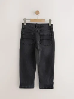 Next Washed Black Loose Fit Stretch Jeans (3-17yrs)^BOY Jeans|Jeans