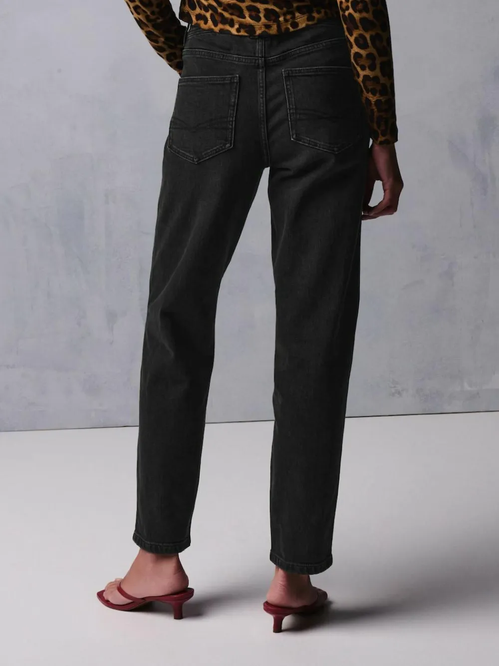 Next Mom Comfort Stretch Jeans Washed Black