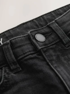 Next Washed Black Skinny Fit Stretch Jeans (3-17yrs)^BOY Jeans|Jeans