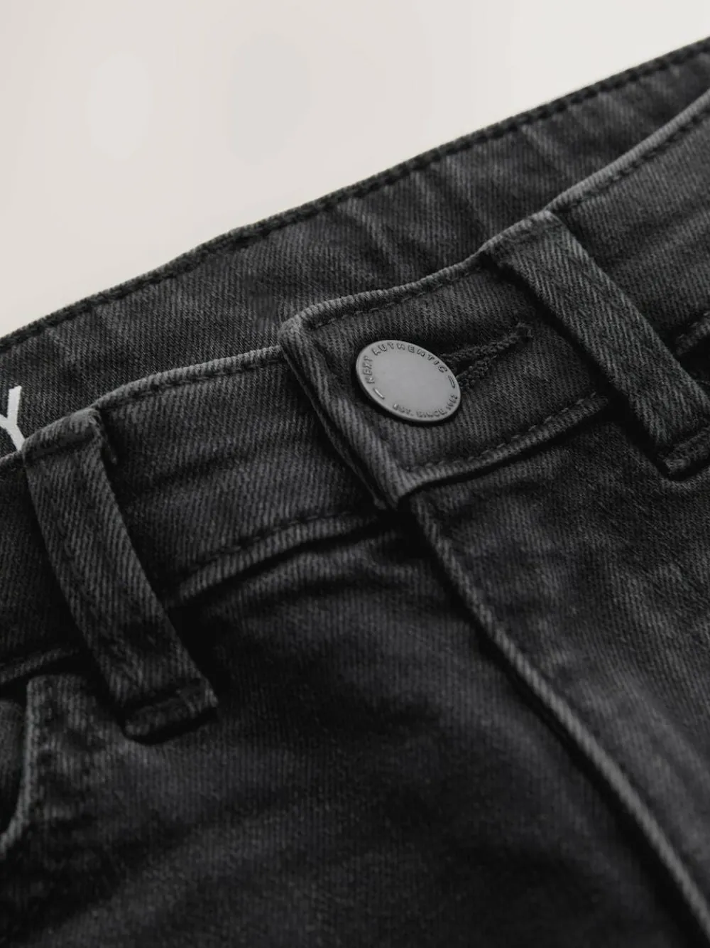 Next Washed Black Skinny Fit Stretch Jeans (3-17yrs)^BOY Jeans|Jeans