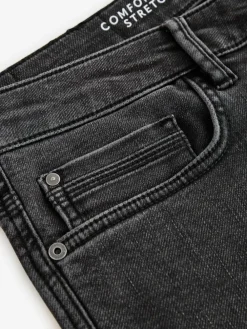 Outlet Next Washed Black Slim Fit Comfort Stretch Jeans