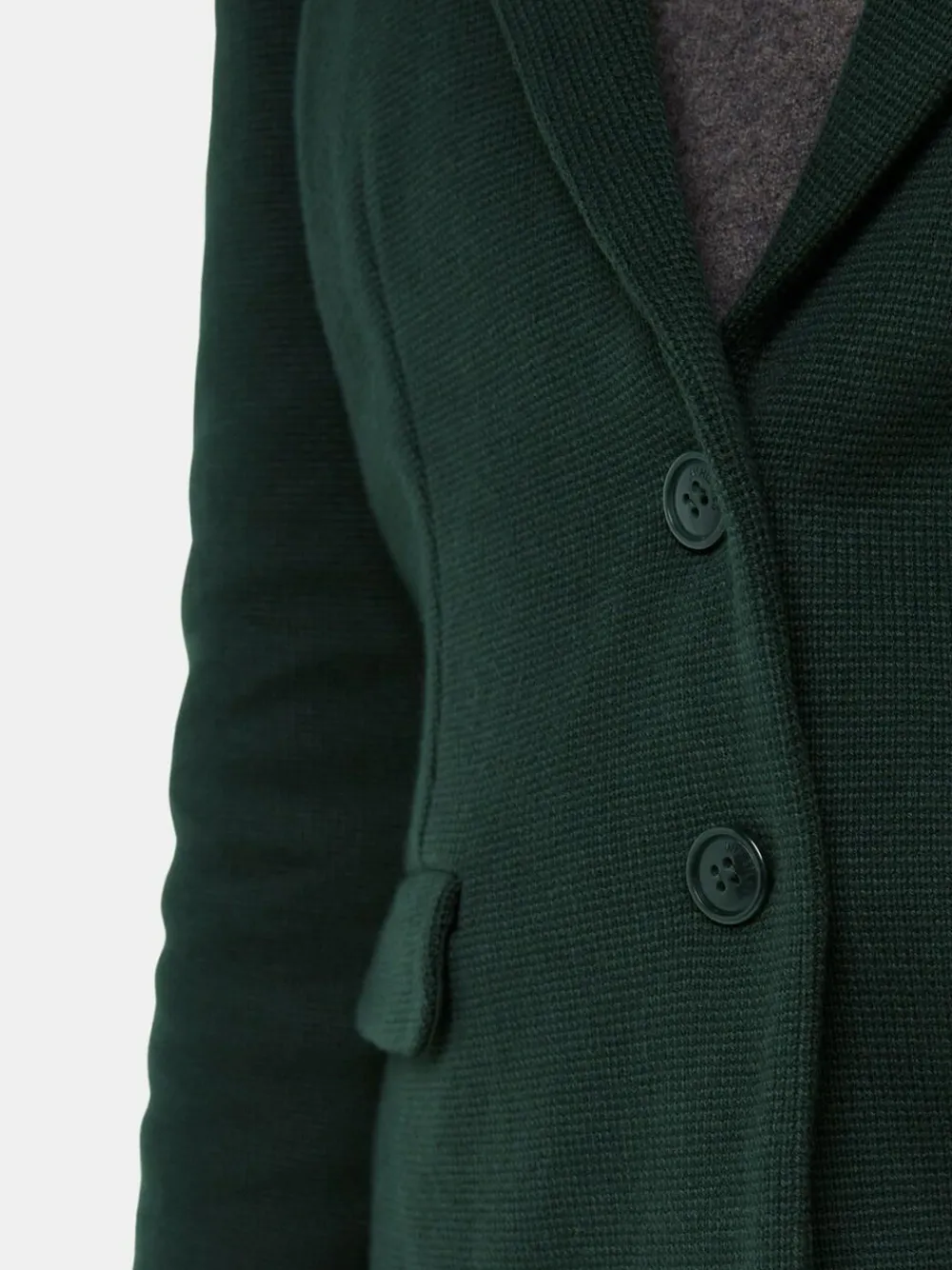 Outlet Whistles Green Slim Jersey Jacket