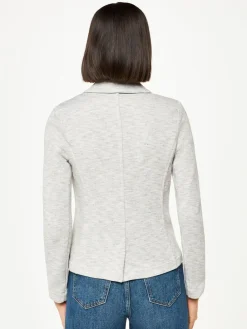 Whistles Grey Slim Jersey Jacket^Women Blazers