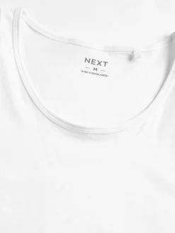 Next White 100% Cotton Layering Vests 10 Pack^ Loungewear|Nightwear
