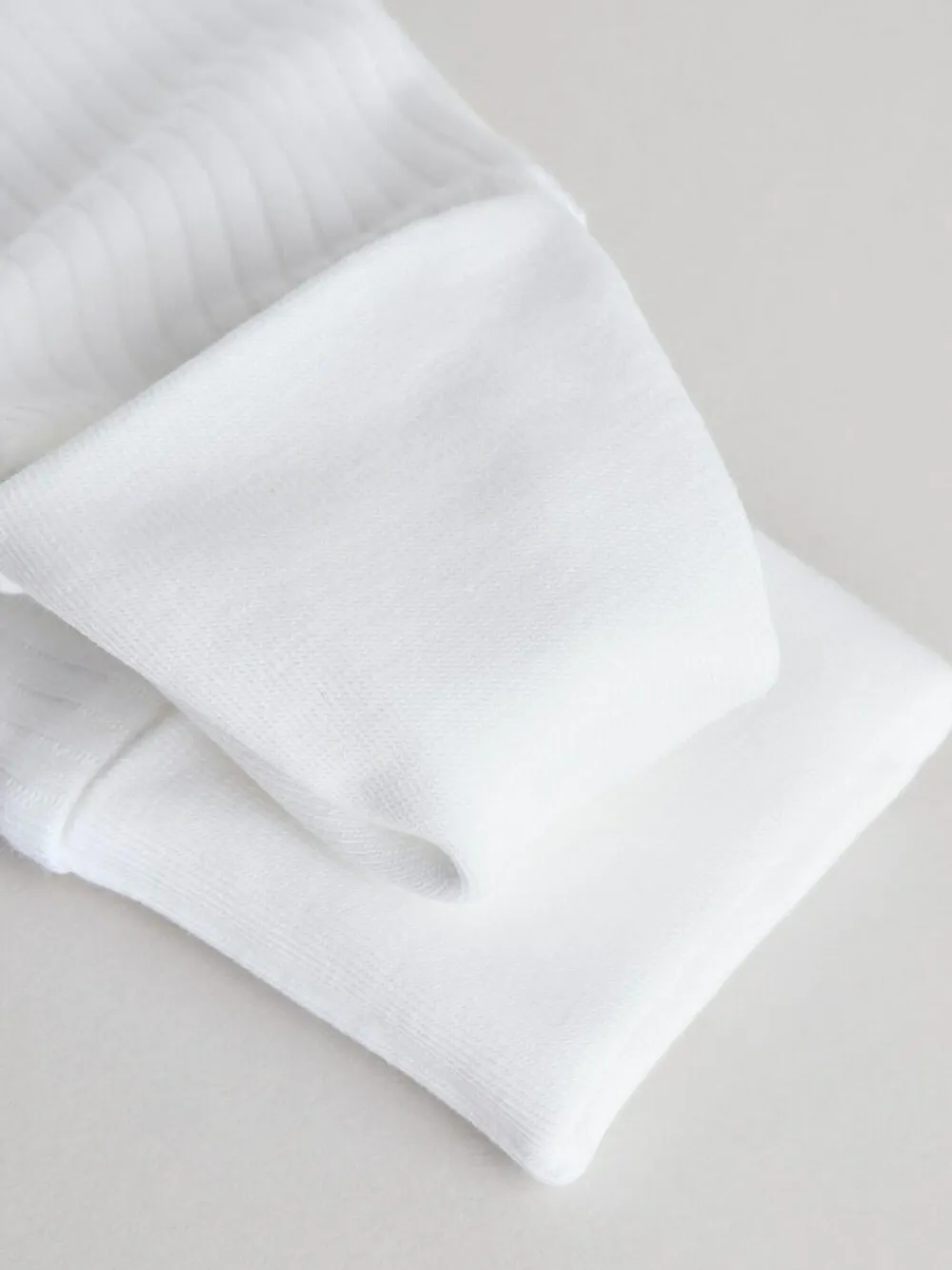 Next White 100% Cotton Two Way Zip Baby Footless Sleepsuits 3 Pack (0mths-2yrs)^BOY Multipacks|Baby Boys