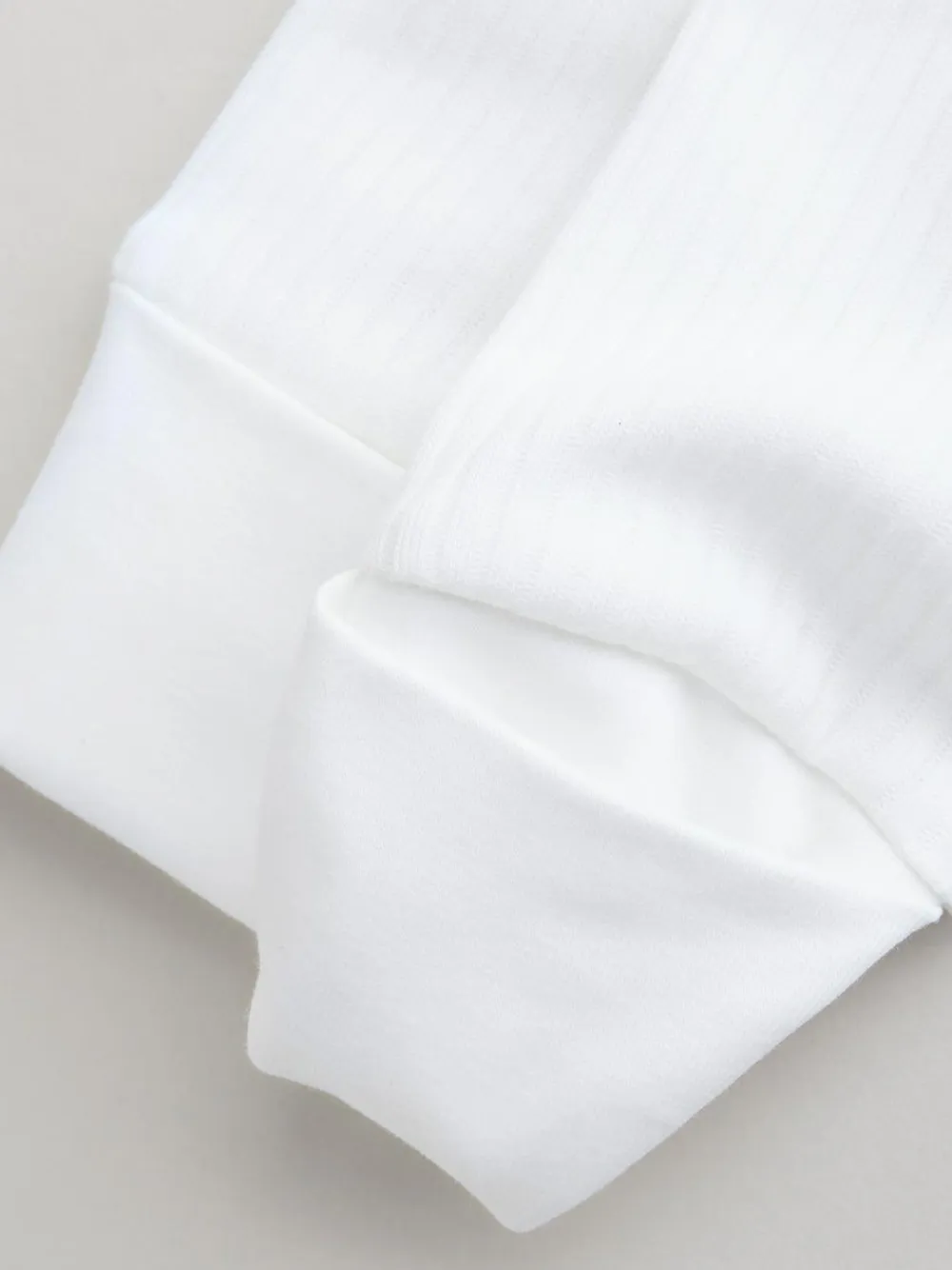 Next White 100% Cotton Two Way Zip Baby Footless Sleepsuits 3 Pack (0mths-2yrs)^BOY Multipacks|Baby Boys