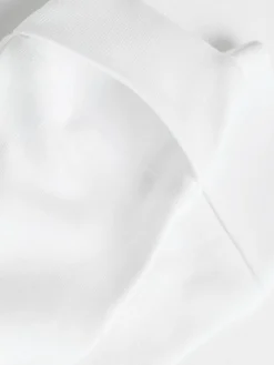 Best Next White 3 Pack 100% Cotton Baby Sleepsuits (0-18mths)