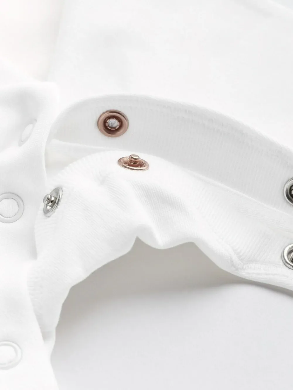 Next White 5 Pack 100% Cotton Baby Sleepsuits (0-18mths)^BOY Unisex|Nightwear