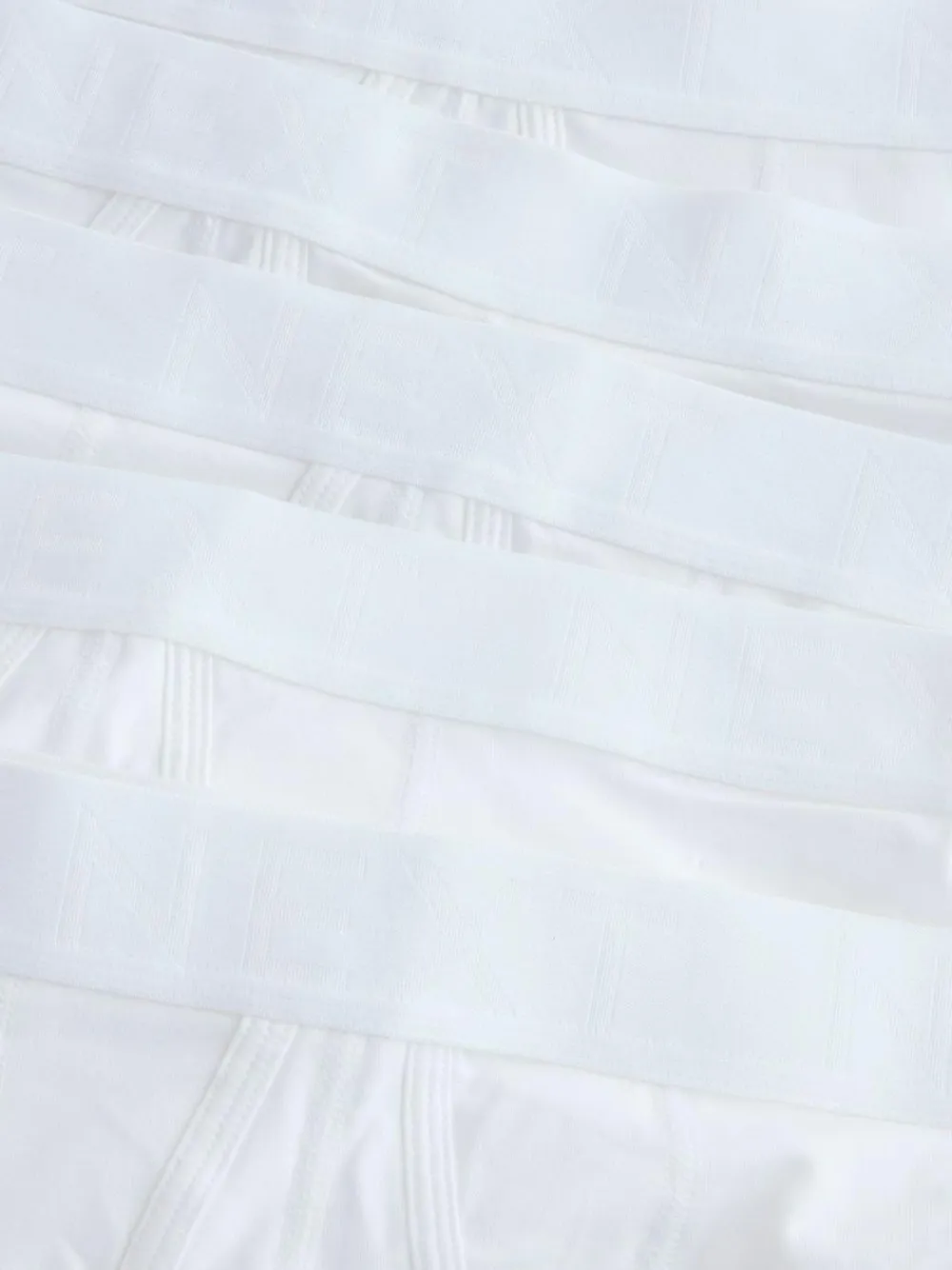 Next White 5 Pack A-Front Cotton Rich Boxers^ Underwear|Underwear
