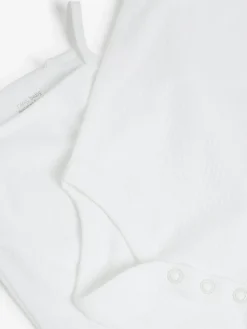 Sale Next White 7 Pack Baby Strappy Bodysuits