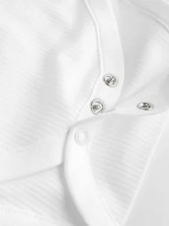 Next White 5 Pack Baby Strappy Bodysuits^BOY Unisex|Bodysuits & Vests