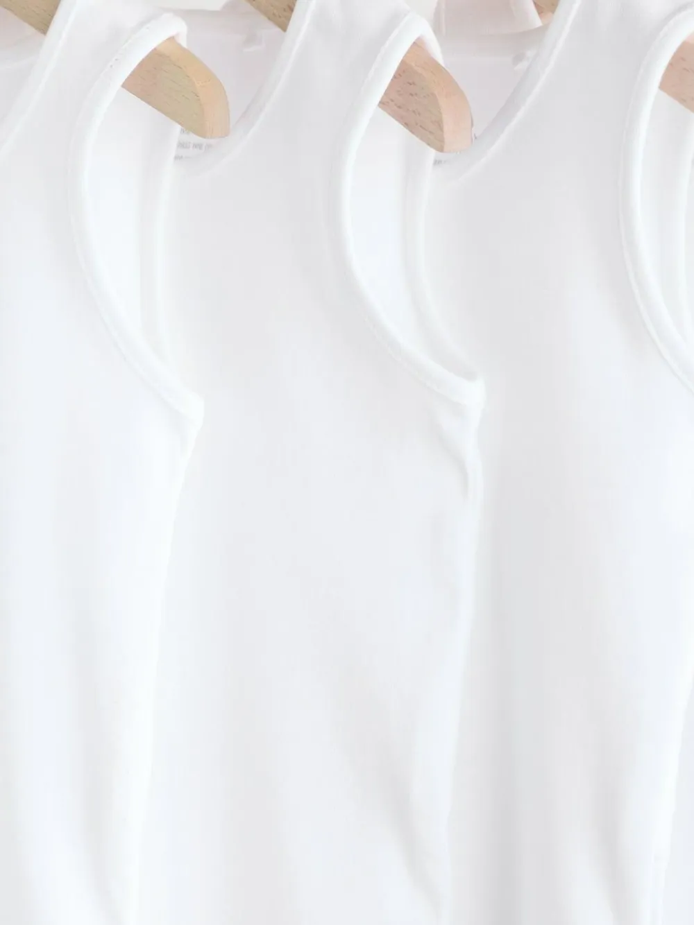 Next White 5 Pack Baby Vest Bodysuits^BOY Baby Boys|Baby Boys