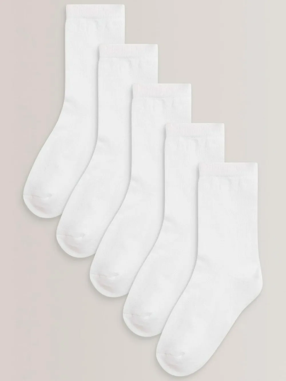 Next 5 Pack Cotton Rich Cushioned Sole Ankle Socks^ Socks & Tights|Socks & Tights