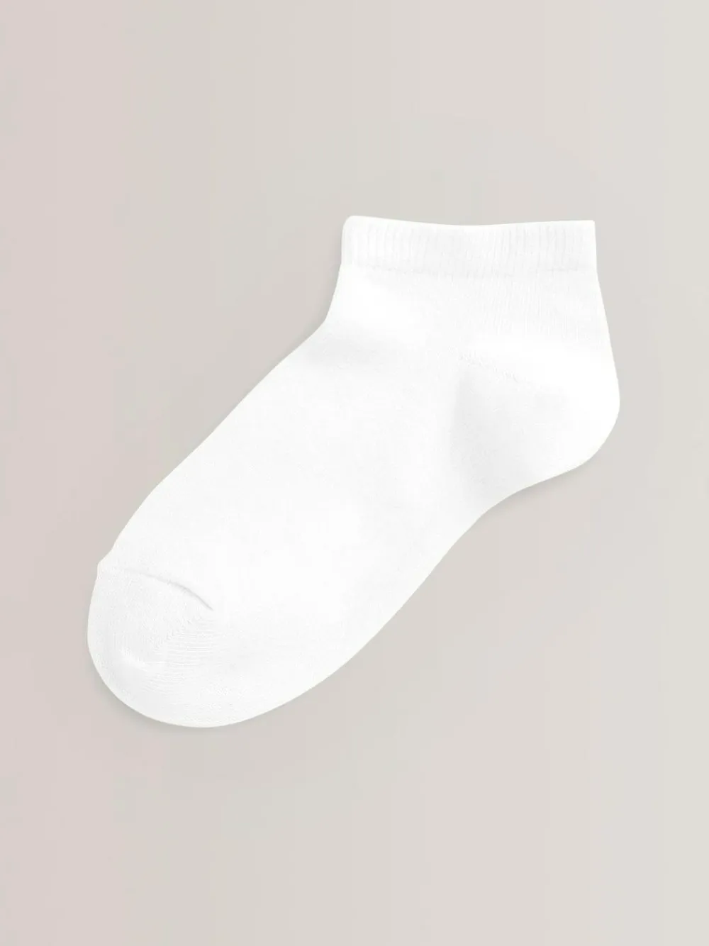 Clearance Next 7 Pack Cotton Rich Trainer Socks White