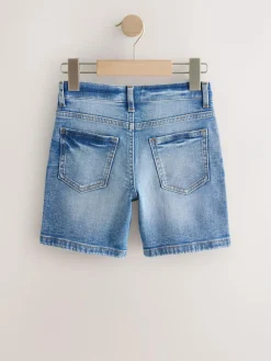 Clearance Next 2 Pack Denim Shorts (3-16yrs) White