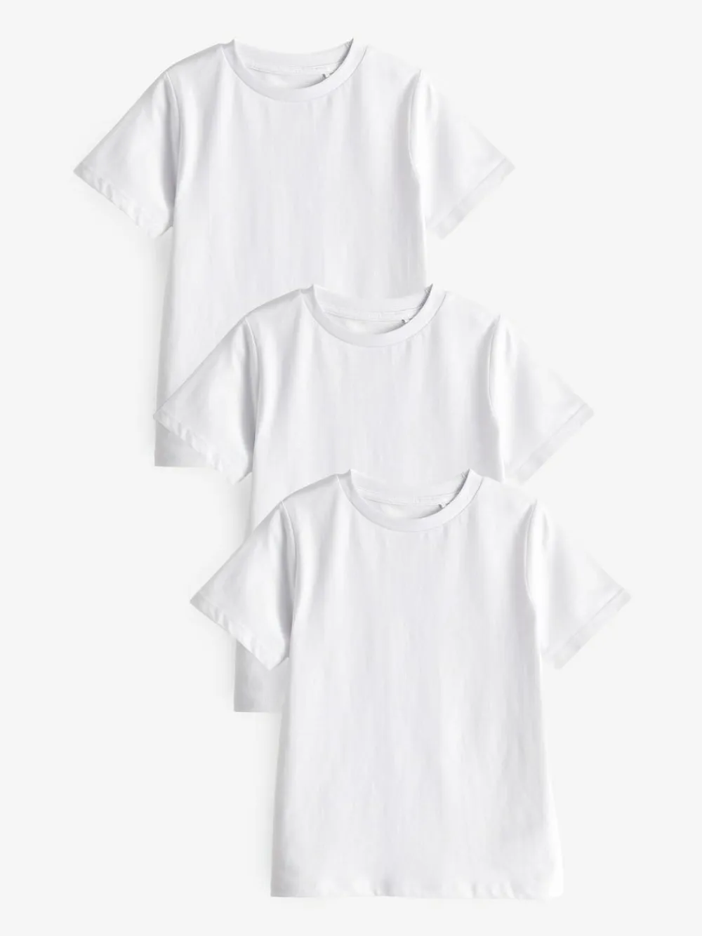 Sale Next 3 Pack T-Shirts (3-16yrs) White