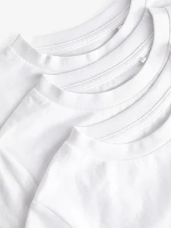Sale Next 3 Pack T-Shirts (3-16yrs) White