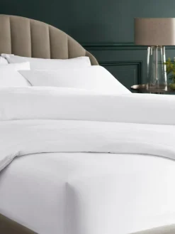 Next White 300 Thread Count Collection Luxe 100% Cotton Extra Deep Fitted Sheet^ Bedsheets & Pillow Cases