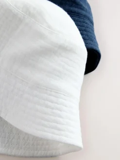 Next Baby Bucket Hats 2 Pack (0mths-2yrs)^BOY Hats