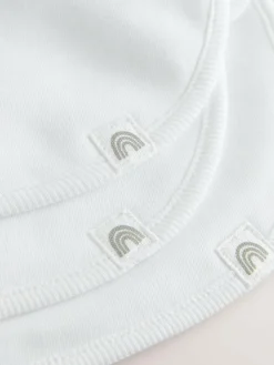 Next White Baby Bibs 10 Pack^ Unisex|Bibs