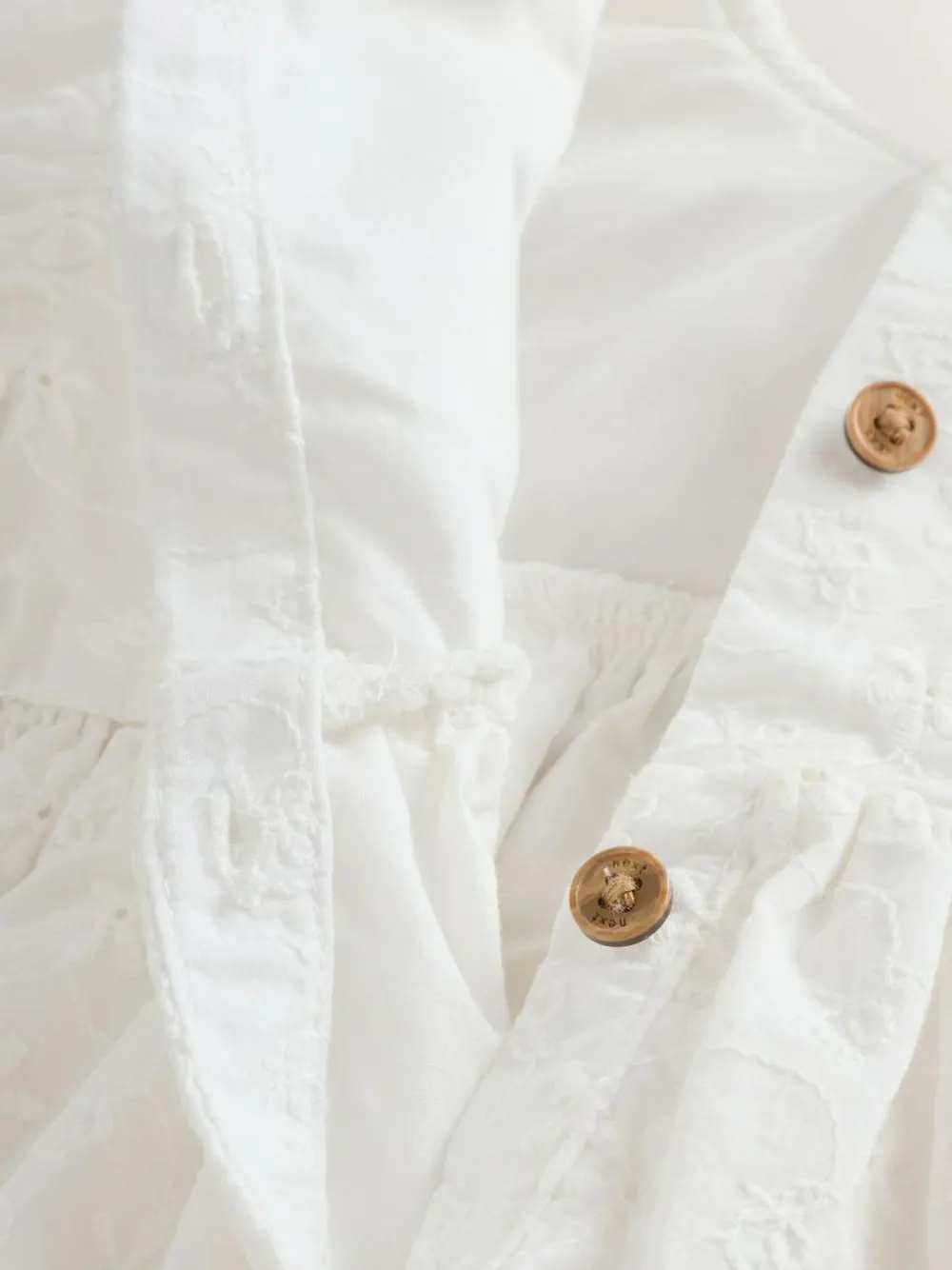 Best Next White Baby Bloomer Romper (0mths-2yrs)