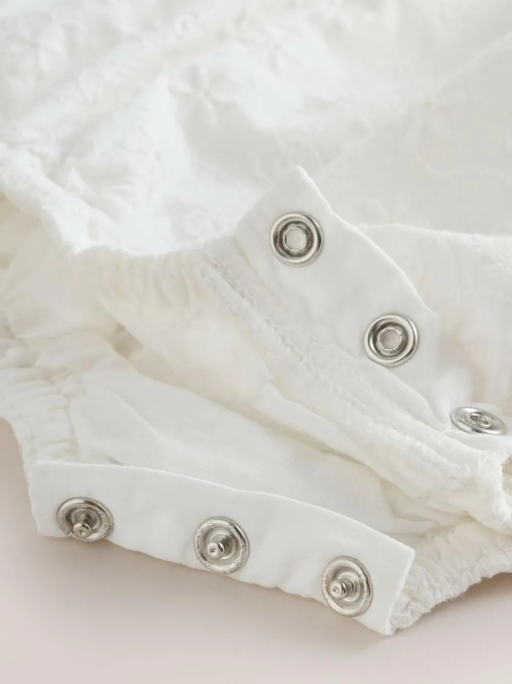 Best Next White Baby Bloomer Romper (0mths-2yrs)