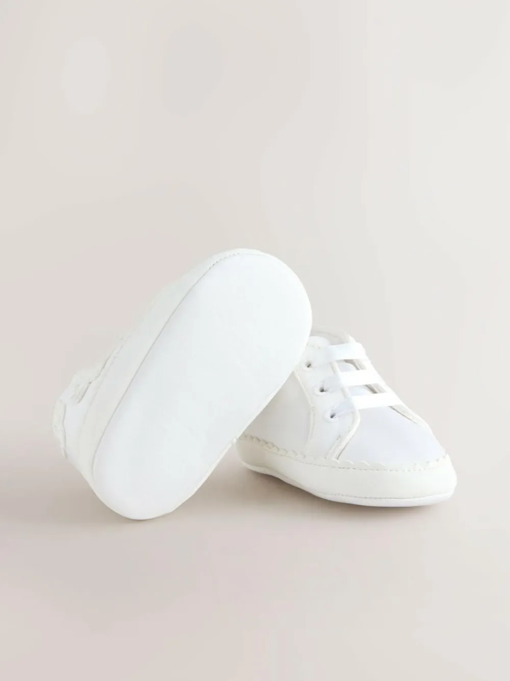 New Next Baby High Top Trainers (0-24mths) White